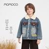 Модная джинсовая куртка для мальчиков MOMOCO