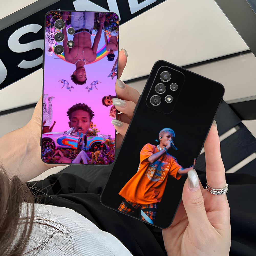 Jaden Smith Matte TPU Mobile Phone Case for Samsung Galaxy M55 54 42 35 34 33 32 23 22 15 14 13 12 F55 5G Colorful Cover