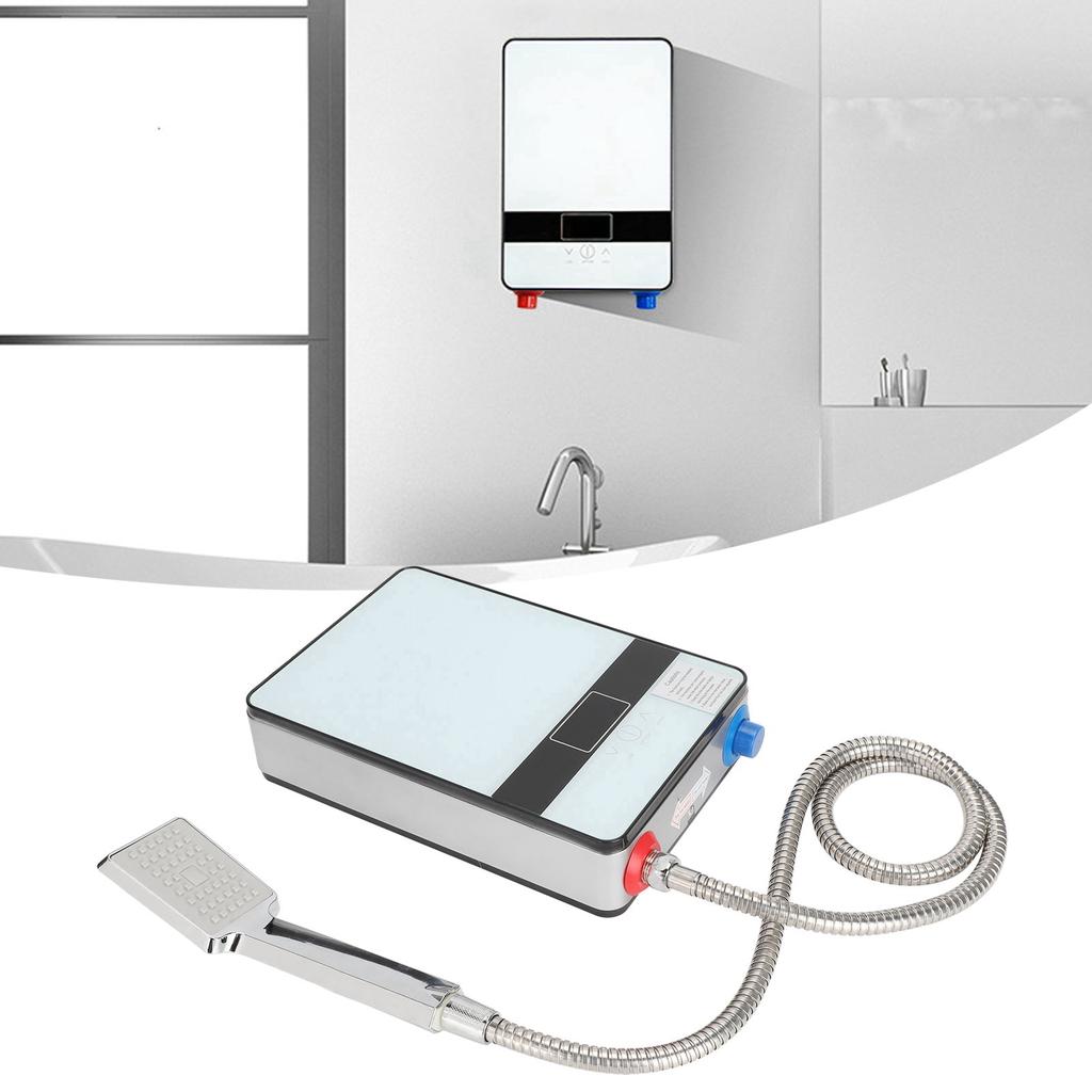 4500W Instant Electric Water Heater Wall Mounted Water Heater Household Supplies 110V(Kit Chauffe