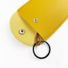 "Compact PU Leather Key Storage Pouch with Pull-Out Feature"