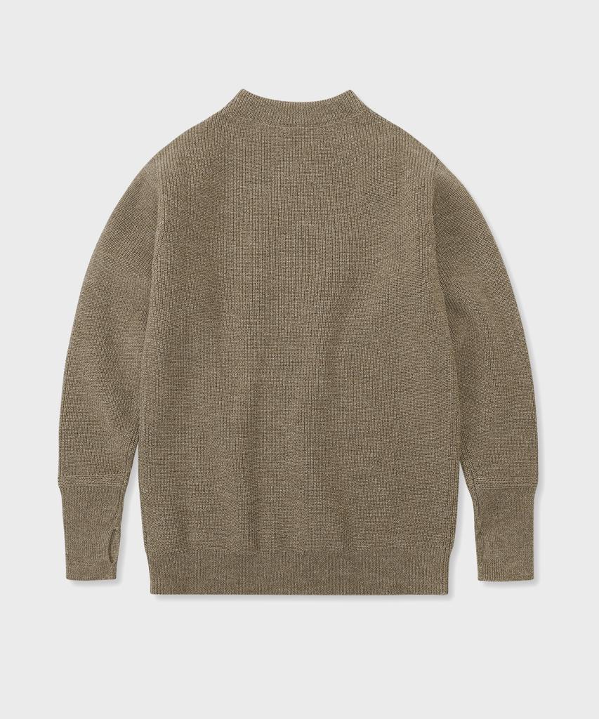Andeleusenandeleusen Sailor Crew Neck Natural Taupe