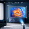 Проектор для смартфона, родной, 1080P, Android, Wi-Fi, 4k, профессиональное видео, Smart TV, домашний кинотеатр, светодиодный 3D HD, Bluetooth