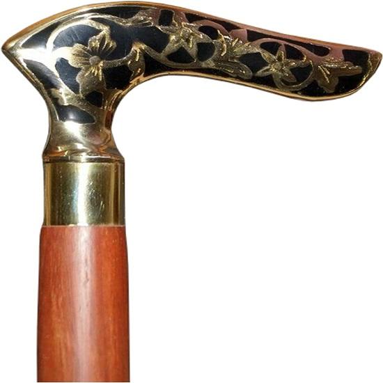 Трость деревянная трость латунная ручка британская королевская палка для надписей трость ручной работы декоративный дизайн средневековые реплики