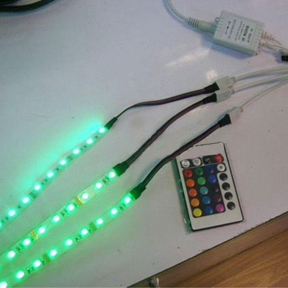 Соединительная линия, световая полоса 3528 5050, кабель, провод, адаптер, светодиодный разветвитель, разъем 4-контактный RGB