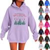 Women's Long Sleeve Oversized  Oversized Drop Shoulder Sleeves Women's Hooded Plush Sweatshirt