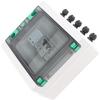 Солнечная фотоэлектрическая распределительная коробка пылезащитная IP65 один выход один вход ПВХ фотоэлектрическая распределительная коробка 550 В