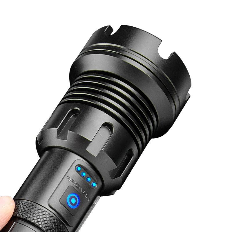 P90 COB light тактический USB перезаряжаемый охотничий фонарь с бликами