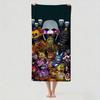 Игровое Полотенце F-Five N-Nights at F-Freddys Полотенце для Сушки Полотенце для Ванной Подходит для Легкого Плавания Кемпинга Йоги Пляжа На Улице