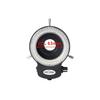 Microscope Light- Ring Light Adjustable 144 Lamp Beads LED Light Source Industrial Microscope Ring Illuminator -EU Plug