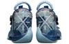 Li Ning WOW 8 Амортизация Момент Устойчивость к Скольжению Износостойкость Средняя Высота Баскетбольные Кроссовки Мужские Черно-Синие ABEP001-6