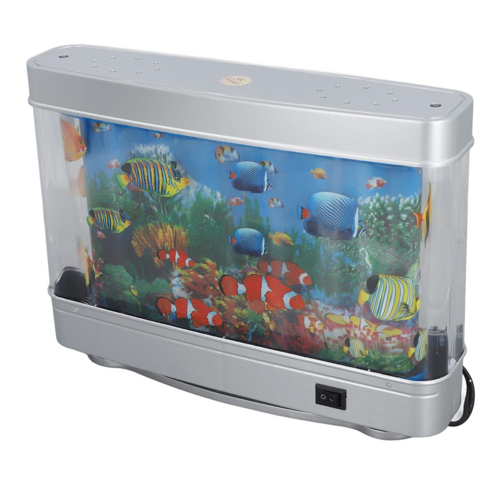 Fish Tank Lamp Artificial Aquarium Decorative Lamp Miniature LED Ocean Light for Home Office