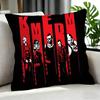Band KKMFDM band DIY Stickying Cushion Cover Cushion Cover Set Pcs x x x Pillowcase Decorative Sofa Home Decor