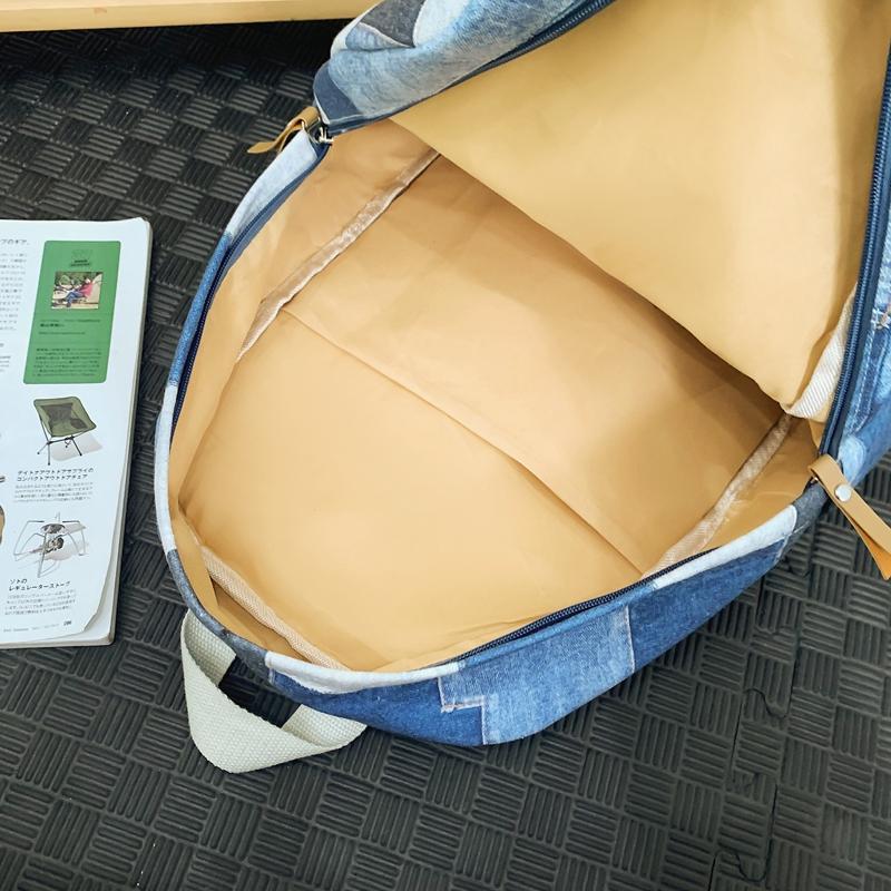 Джинсовый рюкзак женский школьный рюкзак для учащихся средней школы мужской