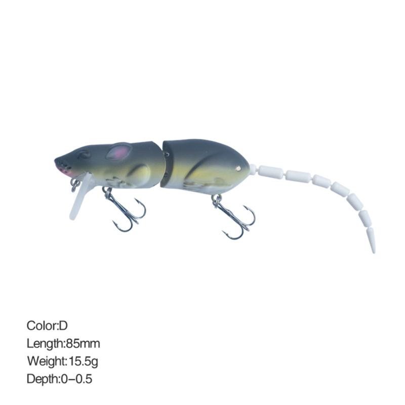 15,5 г/15,5 см рыболовные приманки для мыши, гольян, виляющий хвостом, медленно тонущая искусственная наживка, 9008, рыбалка