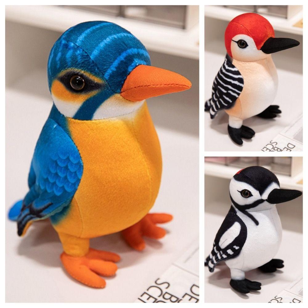 Lifelike Lifelike Bird Plush Toys PP Cotton Simulation Bird Stuffed Doll Kids Gifts