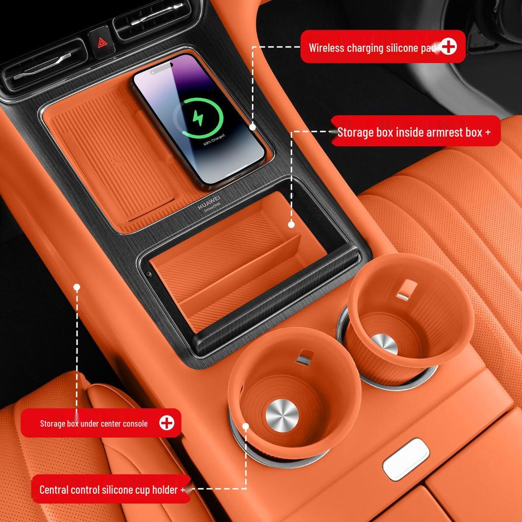 AITO M7 M8 M9 Accessories: Wireless Charger Pad & Interior Trim Mod Kit