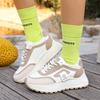 Модная горячая распродажа Женская обувь Весна 2025 Стиль Толстая подошва Повседневная спортивная обувь для бега Увеличивающая рост Досуг Резиновая подошва
