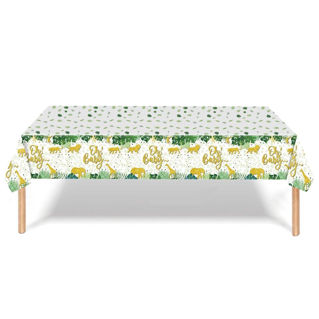 О, детские бумажные тарелки на тему джунглей, бумажные стаканы, скатерти, наборы декоративной посуды, реквизит для тематического оформления