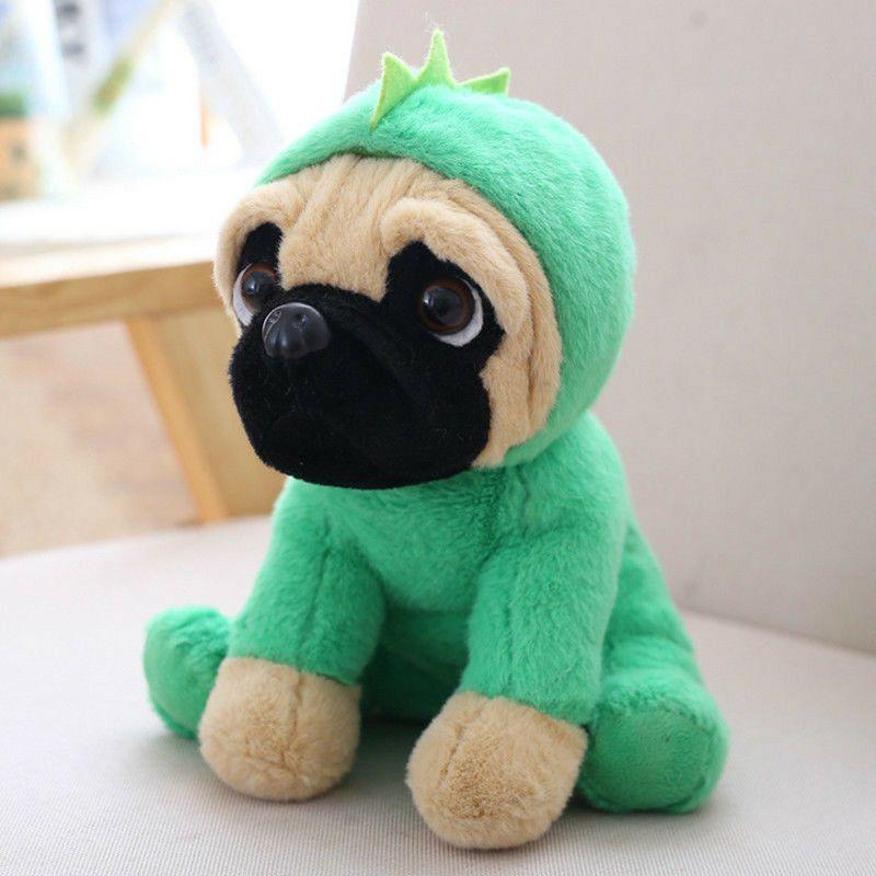 Игрушки Плюшевые Большие 8" Собака Мопс 7 Костюмов Мягкая Игрушка Плюшевый Мишка Плюшевое Животное Милый
