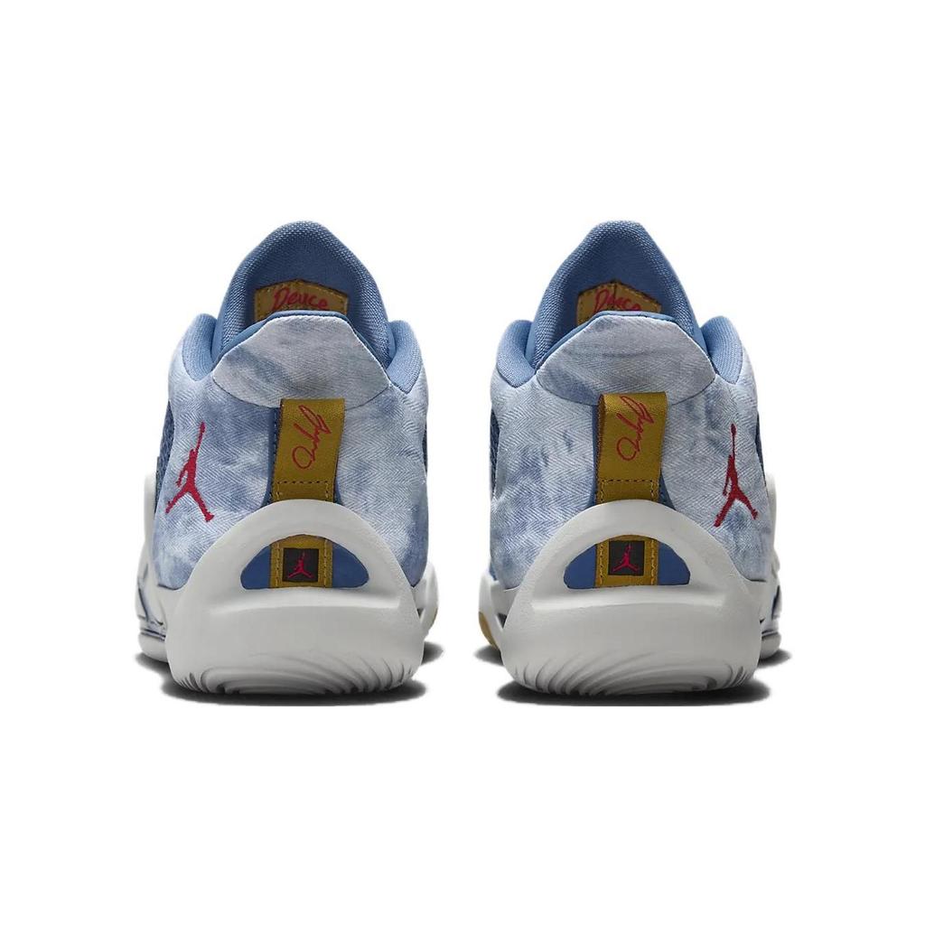 Air Jordan Tatum 1 GS Деним Детские Кроссовки Синий Камень-Синий Университетский-Красный DX5359-400