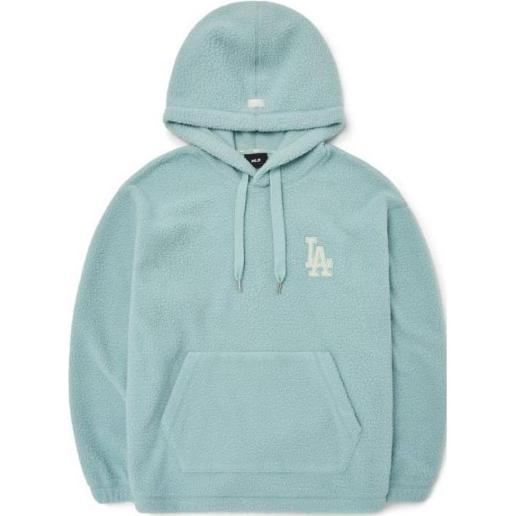 MLB Sweatshirts Unisex Blue Hooded Moderate Regular 3AHDB0526-07BLL