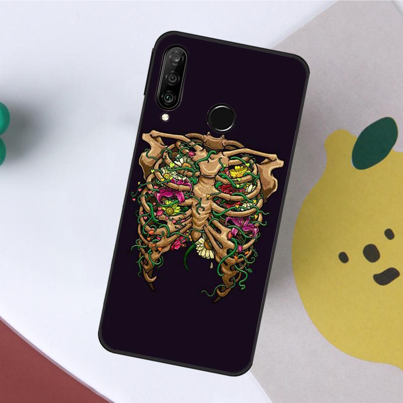 Медицинские человеческие органы Мозг Почка Для Huawei Nova 10 9 SE 11 Pro Y60 Y70 Y90 Y61 Y91 Y72 Y73 12i 11i 8i P20 P40 P30 Lite Чехол
