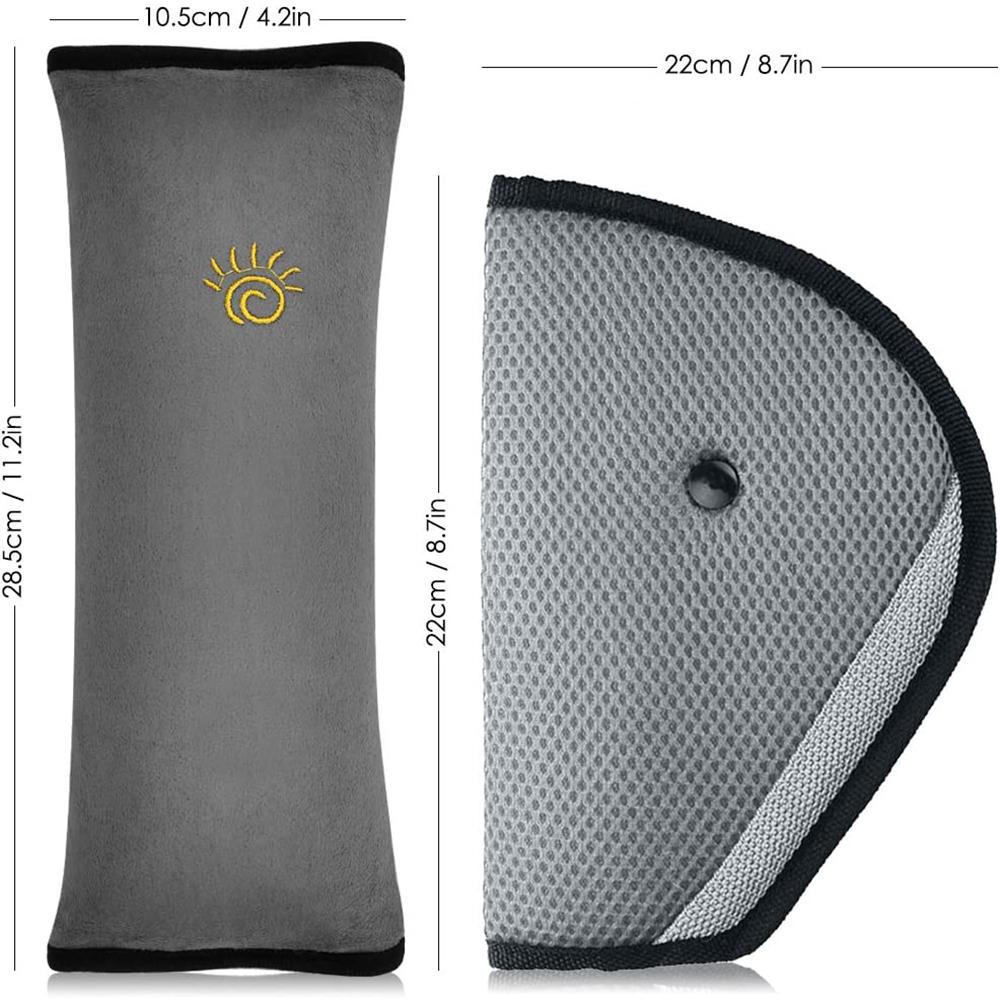 Детский регулятор ремня безопасности Чехол и накладки на плечи Защитные чехлы для детей Взрослый