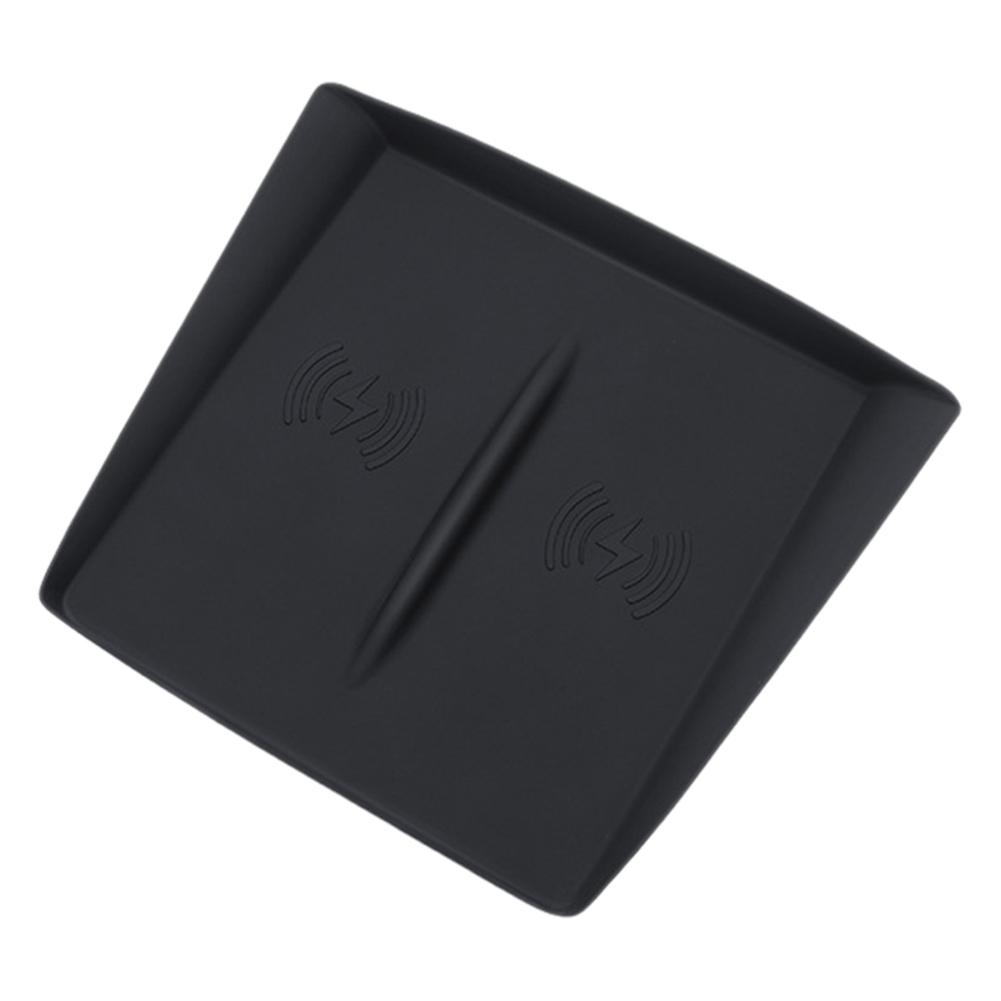 Беспроводная зарядная панель Силиконовый коврик для мобильного телефона Нескользящий Устойчивый к царапинам Чехол для зарядной панели для Tesla Model 3 Highland