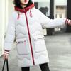 Down cotton-padded clothes women's winter clothes New loose cotton-padded clothes women's medium and long thickened bread cotton-padded jacket