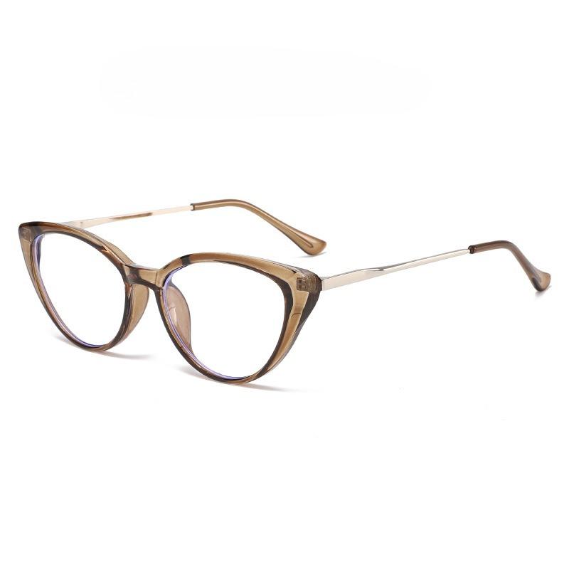 Модные очки 'кошачий глаз' с защитой от синего света для близорукости, унисекс, высокой четкости, ультралегкие, диоптрии от 0 до -4.0