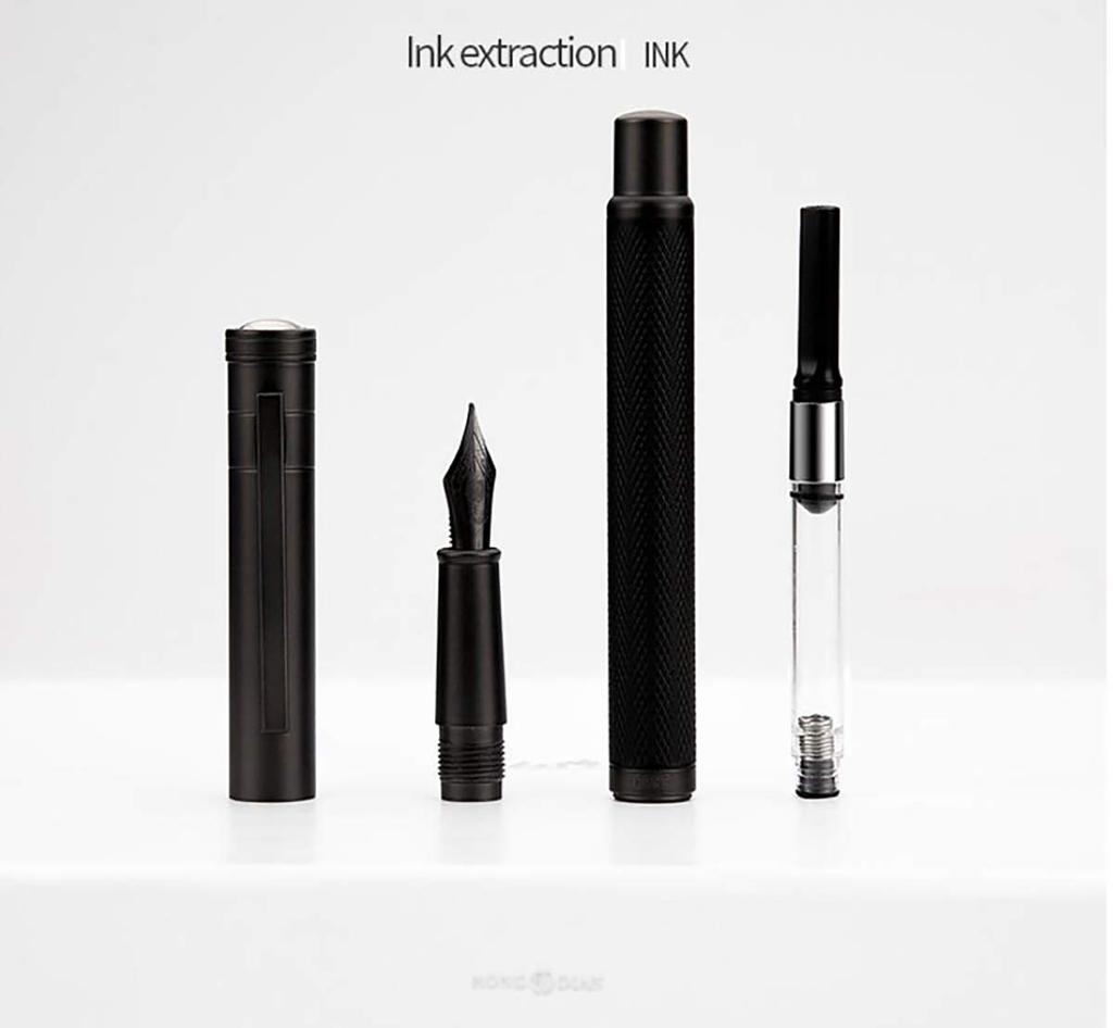 Перьевая ручка Black Forest Extra Fine Point Metal Gift Box Hongdian