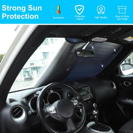 Автомобильная солнцезащитная шторка на лобовое стекло для Nissan Juke 2011-