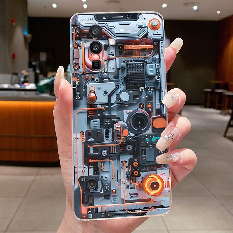 Casing For Xiaomi POCO F5 Pro 5G Phone Cover Aesthetic Luxury Cute Cool Boys Girls Soft TPU Transparent Silicone Cellphone Case