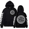 Аниме Berserk Logo Graphic Print Hooded Men Women New Hoodies Harajuku Loog Sleeve Casual Fleece Sweatshirt Unisex Streetwear