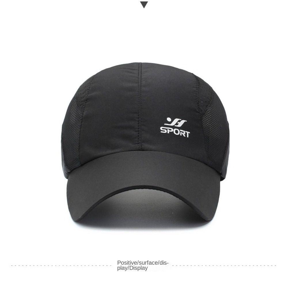 Casual Baseball Cap Breathable Quick Dry Hat Fashion Golf Tennis Cap Men Women