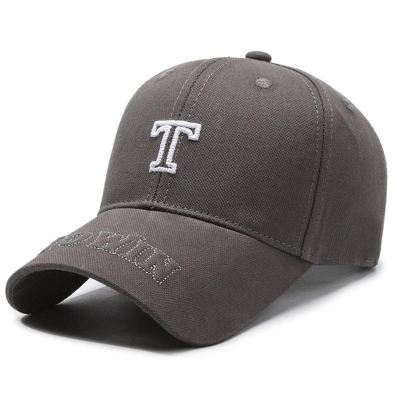 High-quality New Hat Men and Women Breathable Three-dimensional Embroidery Letters Baseball Cap Spring Hard Top Outdoor Leisure Duck Tongue Cap