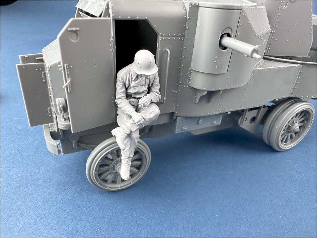 Copperstate Models Немецкий экипаж бронемашины Набор смолы COPF35052 1/35 -