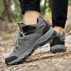 Мужская тренировочная обувь, уличная нескользящая обувь для скалолазания, мужские водонепроницаемые кожаные кроссовки на шнуровке