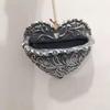 Heart-Shaped Resin Succulent Planter Wall Art Bonsai Retro Style