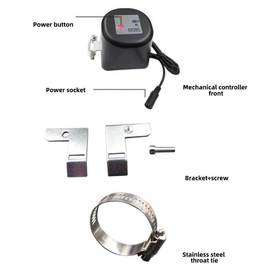 Smart Tuya Wi-Fi Zigbee 3.0 Контроллер клапана Приложение Водяной клапан, воздушный клапан, пульт дистанционного управления для управления клапаном воды/газа