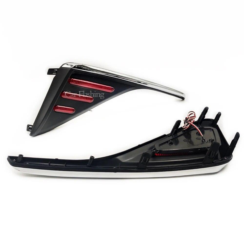 1 компл. светодиодный отражатель для Toyota C-HR CHR 2016 2017 2018 задний противотуманный фонарь задний бампер стоп-сигнал