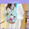 Adorable Cartoon Kids Crossbody Bag Lightweight Nylon For Girls In Trendy Styles