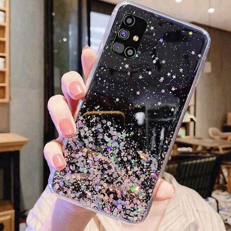 Роскошный блестящий чехол для телефона SAMSUNG Galaxy M31 M31S M 31 S 31S 315F 317F, задняя крышка для SAMSUNG M317F M315F M315, чехлы