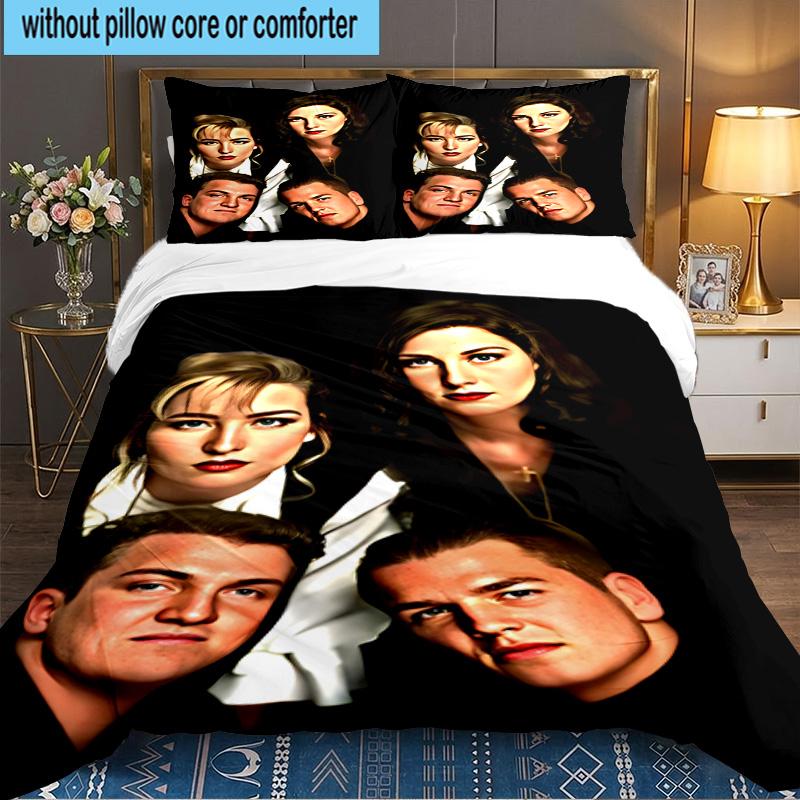 3PCS Ace Base Bedding Set,Including 1pc Duvet Cover And 2pcs Pillowcases Perfect for Bedroom, Dormitory, Large size Fan Christmas gift