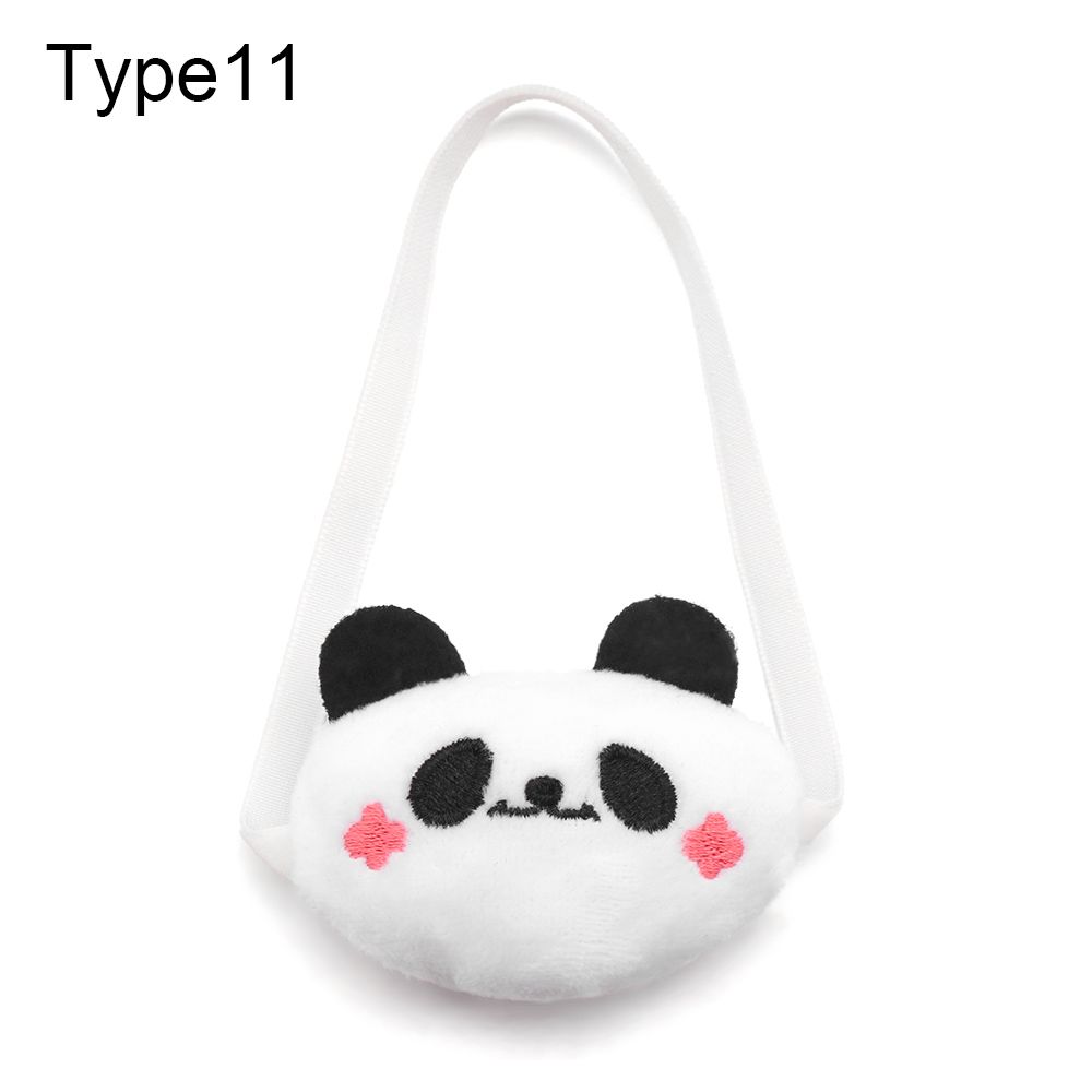 Dressing Game Plush Handbag 20CM Doll Bags Dolls Accessories Miniature Messenger Bag Cartoon Animal