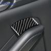 Настоящее Мягкое Углеродное Волокно Для Mazda 3 BP Axela 2019 2020 2021 2022 2023 2024 2025 Автомобильная Накладка-Наклейка на Панель Рамки Подъемника Задней Дверной Окны
