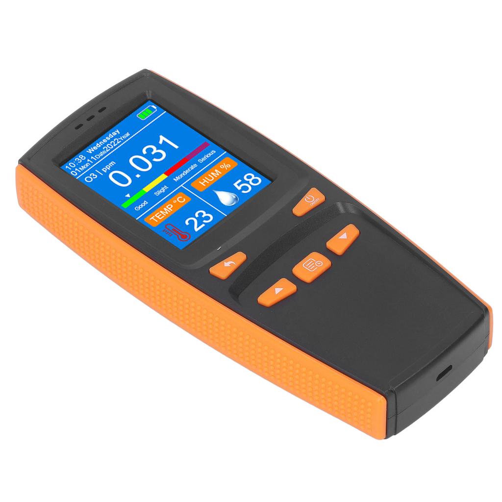 Ozone Meter Detector Handheld LCD Display 320 X 240 USB Charging Multifunctional Portable Ozone Analyzer