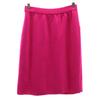 Yves Saint Laurent Вязаная облегающая юбка миди длины 90-х годов 7 фуксия женская б/у
