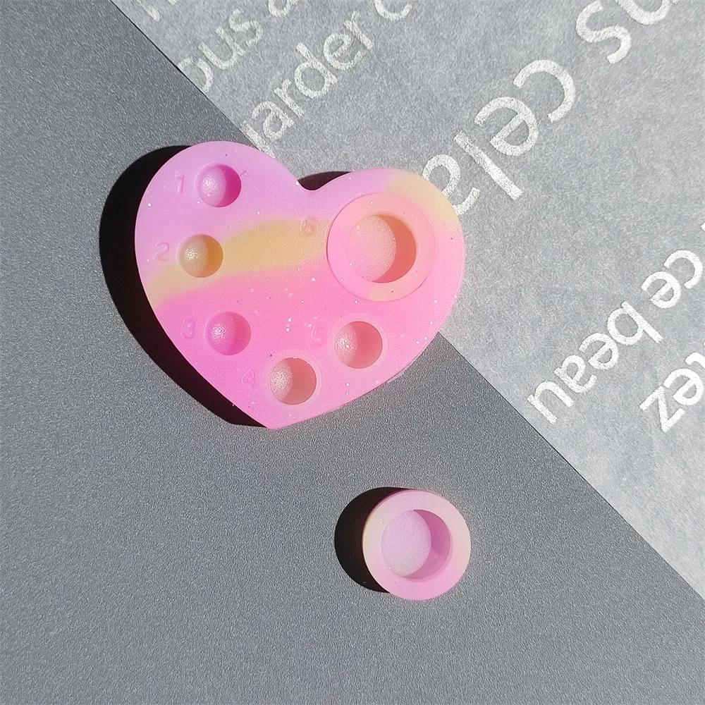 1 шт. мини-силиконовая палитра, 6 функциональных лотков для подтяжки ресниц и оттенка, ламинирование бровей, подушечки для завивки ресниц, инструменты для макияжа