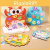 Butterfly Frog Turtle Dinosaur Animal Theme Fishing Game Children Toy Puzzle